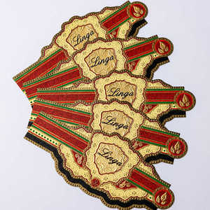 Fabricação Profissional de Etiquetas Personalizadas para Charutos com Impressão em Ouro e Relevo - Product Image 4