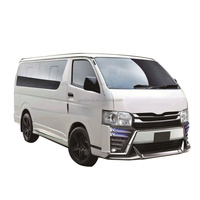 YBJ voiture accessoires Kit carrosserie pare-chocs avant calandre ABS Kits de carrosserie en plastique pour Hiace 2012-2018