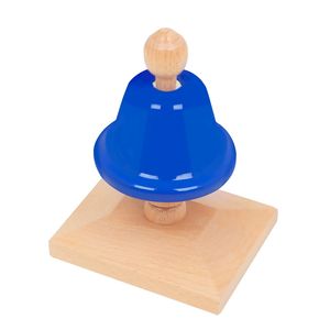 Instrumento de percusión Orff, campanas arcoíris de 8 tonos con soporte de madera de haya para enseñanza musical y entrenamiento de ritmo - Product Image 4