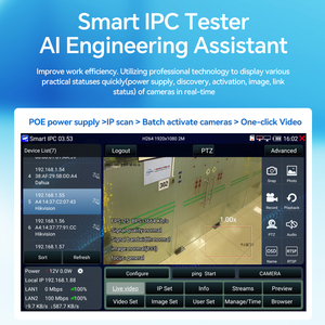 NOYAFA NF IPC728HSO Testeur CCTV 8 pouces 4K HD avec double port PoE Gigabit, découverte automatique ONVIF, entrée/sortie HDMI, traqueur de câble TDR - Product Image 3