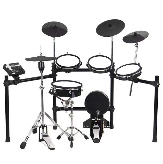 Factory Price Electronics Drum Set Full Set 9-Piece Electric Drum Kit with Amplifier for Practice