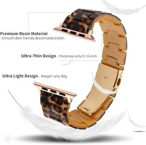 <span class=keywords><strong>Bracelet</strong></span> en résine légère mince avec remplacement de boucle en acier inoxydable pour IWatch Series 10 9 8 7 <span class=keywords><strong>Ultra</strong></span> 6 5 4 3 2 1 pour femme - Product Image 3