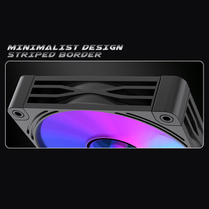 Lovingcool Infinite Mirror Lichteffekt Kupfer kern lager Typ 5V 3PIN ARGB Gaming <span class=keywords><strong>Computer</strong></span> gehäuse Lüfter für PC - Product Image 3