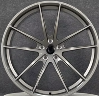 Jantes forgées en alliage brossé multi-rayons 21 pouces 5x112/5x120/5x114.3/5x108, très demandées, pour Tesla Model 3, Audi A5, BMW, Mercedes-Benz, Ferrari