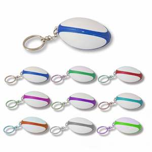 Mprinted <b>Cheap</b> Customized PU Rugby Stress Ball Key <b>Chain</b> Football Foam Ball Key Ring - Product Image 1