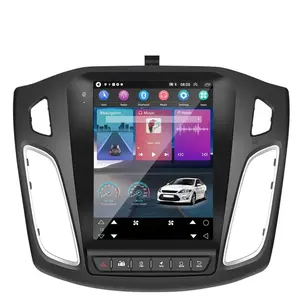 Suokula 9.7 "자동차 스테레오 포드 포커스 2012-2018 자동차 라디오 Carplay 안드로이드 자동 GPS 와이파이 FM RDS BT Hifi CANBUS 마이크