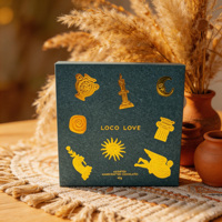 Boîte-cadeau de chocolat et emballage de biscuits écologiques haut de gamme personnalisés