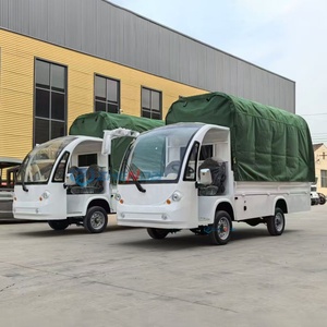 ZhenDa Electric 4-Wheel Utility Truck Cargo <b>Bed</b> Henan Campus/Resort/Factory Zone Transport & Sightseeing Vehicle - Product Image 5