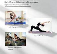 Haltères demi-lune en silicone COMANA Premium unisexes - Légers et antidérapants pour le yoga, le Pilates, l'entraînement de force, la gym à domicile et le fitness
