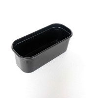 Meilleur récipient à crème glacée rectangulaire en PP de qualité alimentaire sans PFAS de 4,5 L, résistant au froid, compatible congélateur -25°C, empilable, pour le stockage alimentaire