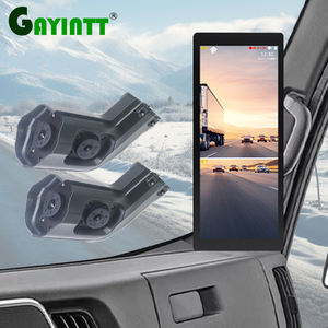 GAYINTT araba dvr'ı Video kayıt <span class=keywords><strong>2</strong></span> kanal AHD yan görüş kamerası kamyon otobüsleri ile 10.36 inç dikiz aynası monitör - Product Image 1