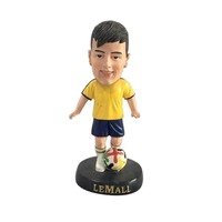 Figurine en résine personnalisée sculpture joueur de Football bobblehead modèle compétition sportive souvenir voiture mini décoration bricolage design artisanat