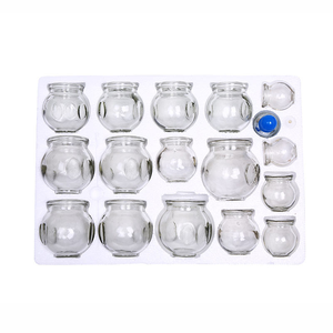 Ensemble de ventouses de massage sous vide en verre réutilisables de haute qualité (12, 16 ou 24 pièces) pour <span class=keywords><strong>la</strong></span> relaxation musculaire et <span class=keywords><strong>le</strong></span> soulagement de <span class=keywords><strong>la</strong></span> fatigue - Product Image 5