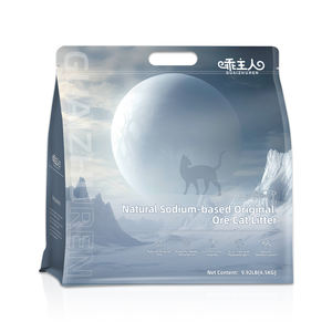 Fabbrica all'ingrosso senza polvere 5L Pet gatto lettiera di sabbia forte grumo Bentonite lettiera per gatti con l'alta qualità - Product Image 1