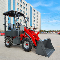 Vente directe usine Mini-chargeuse électrique à batterie pour usage domestique et agricole, chargeuse sur roues 0.4 0.5 0.9T, bulldozer de chantier