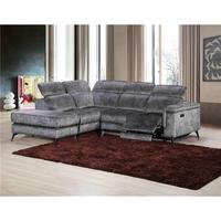Großhandel Modernes Elektrisches Sektional-Relaxsofa-Set Stoff-Ecksofa mit Bluetooth-Lautsprecher Massage Klappbarer Tisch