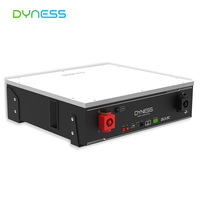 Batterie lithium intelligente DYNESS DL5.0C 6000 cycles, 5 kWh, pour système solaire domestique, 51,2 V 100 Ah, compatible avec l'onduleur Victron.