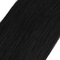 Orient Fashion Silicone Micro Anneau Cheveux Naturel Noir 100g Boucle de Cheveux Vietnamiens Bruts Microlinks Extensions Microlink Cheveux Humains