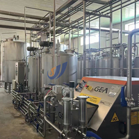 Ligne de production entièrement automatique de liquide d'œuf entier / jaune d'œuf / blanc d'œuf, solution clé en main incluant le cassage des œufs et la stérilisation