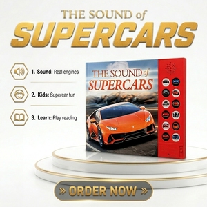 Libro Interattivo <span class=keywords><strong>con</strong></span> Voce per Bambini: Super <span class=keywords><strong>Auto</strong></span> Sportiva - Product Image 1