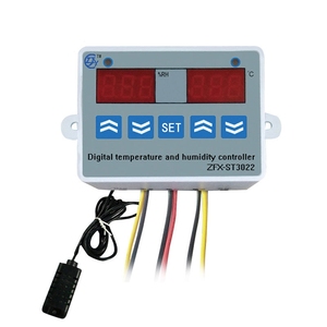 OKY3065-16-2 ST3022 ตัวควบคุมอุณหภูมิและความชื้นแบบดิจิตอล 12V พร้อมเซ็นเซอร์ในตัว - Product Image 1