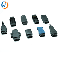 Adaptador de Carcasa OBD2 de 16 Pines, Lector de Codificación, Herramientas de Diagnóstico, Conector OBD con Carcasa OBD2
