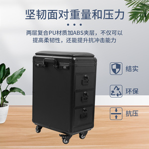 Organisateur de table de travail pour tatoueurs Yuanyun 53x42x28cm, chariot de rangement portable à roulettes pour outils de beauté et de salon - Product Image 5