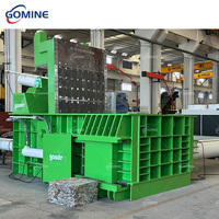 Presse à déchets métalliques, compacteur hydraulique horizontal, presse à balles industrielle pour mise en balles de panneaux en aluminium, tôles d'acier