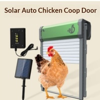 Porte de poulailler automatique à détection de lumière solaire de haute qualité avec télécommande, volet roulant automatique pour usage domestique