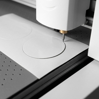 NUOYU 4030C Nuevo Plotter de Corte de Contorno de Cama Plana, Máquina de Troquelado Automática para Pegatinas y Etiquetas (Corte Kiss Cut y Cut), 2 Años de Garantía