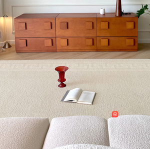 Tappeto da soggiorno retrò francese impermeabile di fascia alta in stile antiscivolo cuscino per divano da camera da letto facile da mantenere <span class=keywords><strong>set</strong></span> di <span class=keywords><strong>tappeti</strong></span> da comodino - Product Image 3