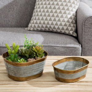 2025 Jardinière décorative en fer métallique best-seller - Product Image 5