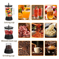 Sokany Product SK-191 4 In 1 Elektrische Vers Vruchtensap Juicer Afzuigmachine En Oranje Citrus Beauty Blender Flessenbeker