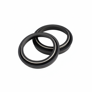 Coppia di Motocross stile Showa forchetta spolverare cover per KTM EXC 250 05-24 materiale in plastica e carta imballato in borsa - Product Image 1