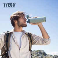 Thermos isotherme Taishuo en acier inoxydable 304 avec poignée portable pour le sport, la remise en forme et les activités de plein air, grande capacité, pour boire directement