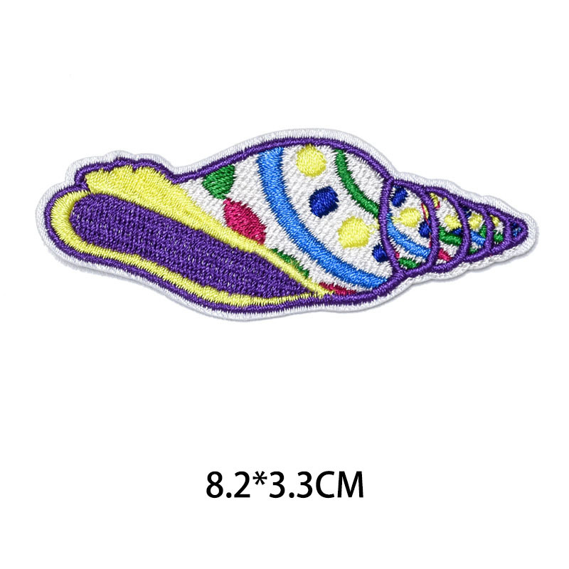 Handmade Pearl & Sequin Fish/Lobster Patch - Sew-On Appliqué For Clothes, Bags, Hats - Approx. 10cm X 6cm, Silver/Red Multicolor