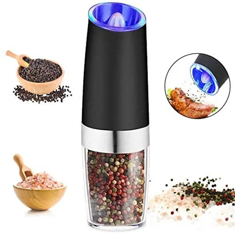 Gravity Pepper Grinder Kami Memungkinkan Anda Tidak Membutuhkan Kedua Tangan untuk Menggiling Rempah-rempah Anda.