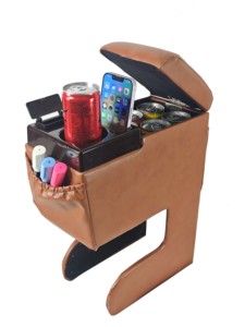 CARFU Armrest <b>Console</b> Box for Drinks for Holding and Serving Beverages for Mercedes Vito Armrest Box - Product Image 4