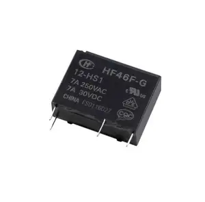 HF46F-G-005-Circuitos integrados, 012, 024-HS1T, 5V, 12V, 24V de CC