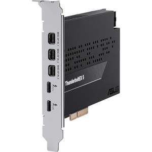    Carte d'extension ThunderboltEX 5 PCIe 4.0 x4 double Thunderbolt 5 USB-C 120 Gbps DisplayPort 2.1 carte réseau interne - Product Image 3