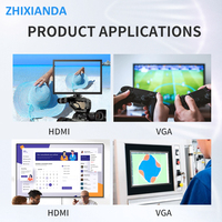 Écran tactile capacitif industriel LCD IPS étanche pour extérieur, 12 pouces, 1200*800, écran plat avec VGA