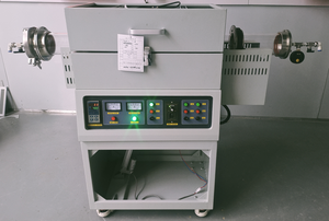 1200 ° <span class=keywords><strong>Four</strong></span> tubulaire incliné rotatif à zone unique avec tube rotatif C, longueur de chauffage de 205 mm ou 350 mm - Product Image 5