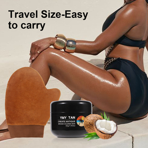Gel <span class=keywords><strong>autobronzant</strong></span> pour le corps avec vitamine C et acide hyaluronique, hydratant qui rehausse le bronzage sans exposition au soleil, marque privée - Product Image 3