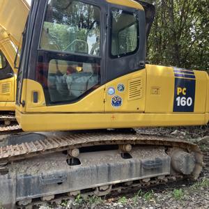 Japan Original KOMATSU PC160-7 Used <b>Excavator</b> 16 <b>Tons</b> Secondhand Hydraulic Crawler Digger PC70-<b>8</b> PC110-7 in Good Condition - Product Image 5