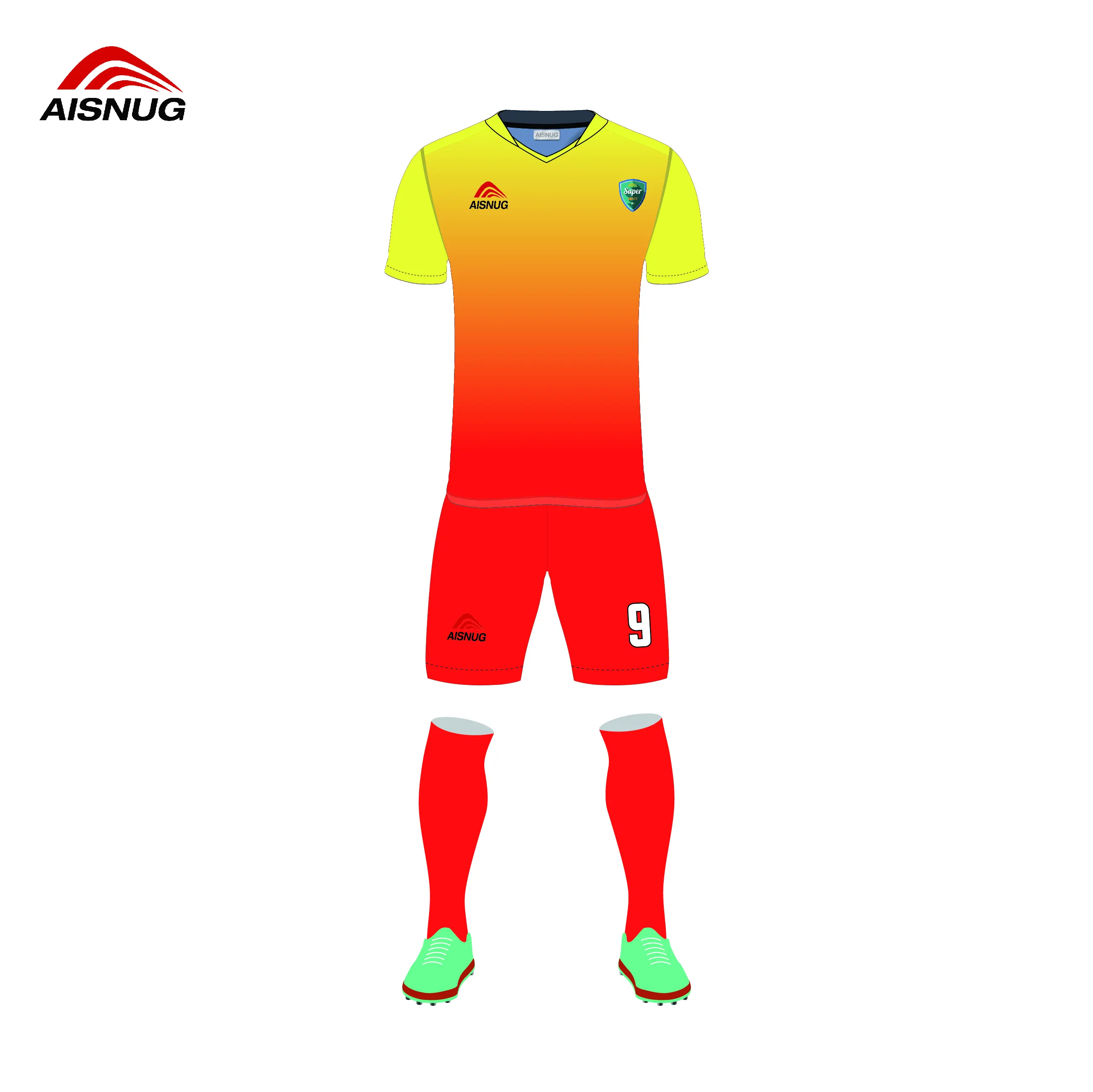 uniform design woman soccer sports jersey new model football uniforms from china