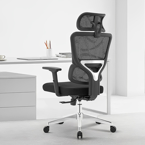 Fabricante de muebles de oficina ergonómicos, fabricante de sillas, sillas de oficina de malla ejecutiva de lujo con soporte lumbar - Product Image 2