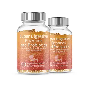 Healthcare Supplement Private Label Cleanse Detox Weight Loss Safe Effective Probiotic Digestive Enzymes Capsules