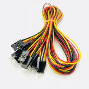 Cavo con connettore Dupont da 200 mm, passo 2,54 mm, <span class=keywords><strong>3</strong></span> pin, maschio-femmina - Product Image 1