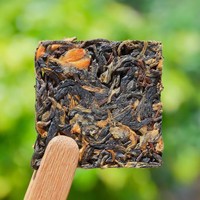 Chinese Fruit Smaak Zwarte Thee Mini Brick 6 Gram Lychee Hongcha OEM Bestelling