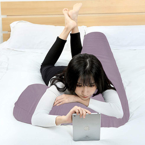 Massage <span class=keywords><strong>L</strong></span>-förmige Mutterschaft Bambus Gedächtnis Schwangerschaft <span class=keywords><strong>L</strong></span>-förmiges Ganzkörper kissen - Product Image 6
